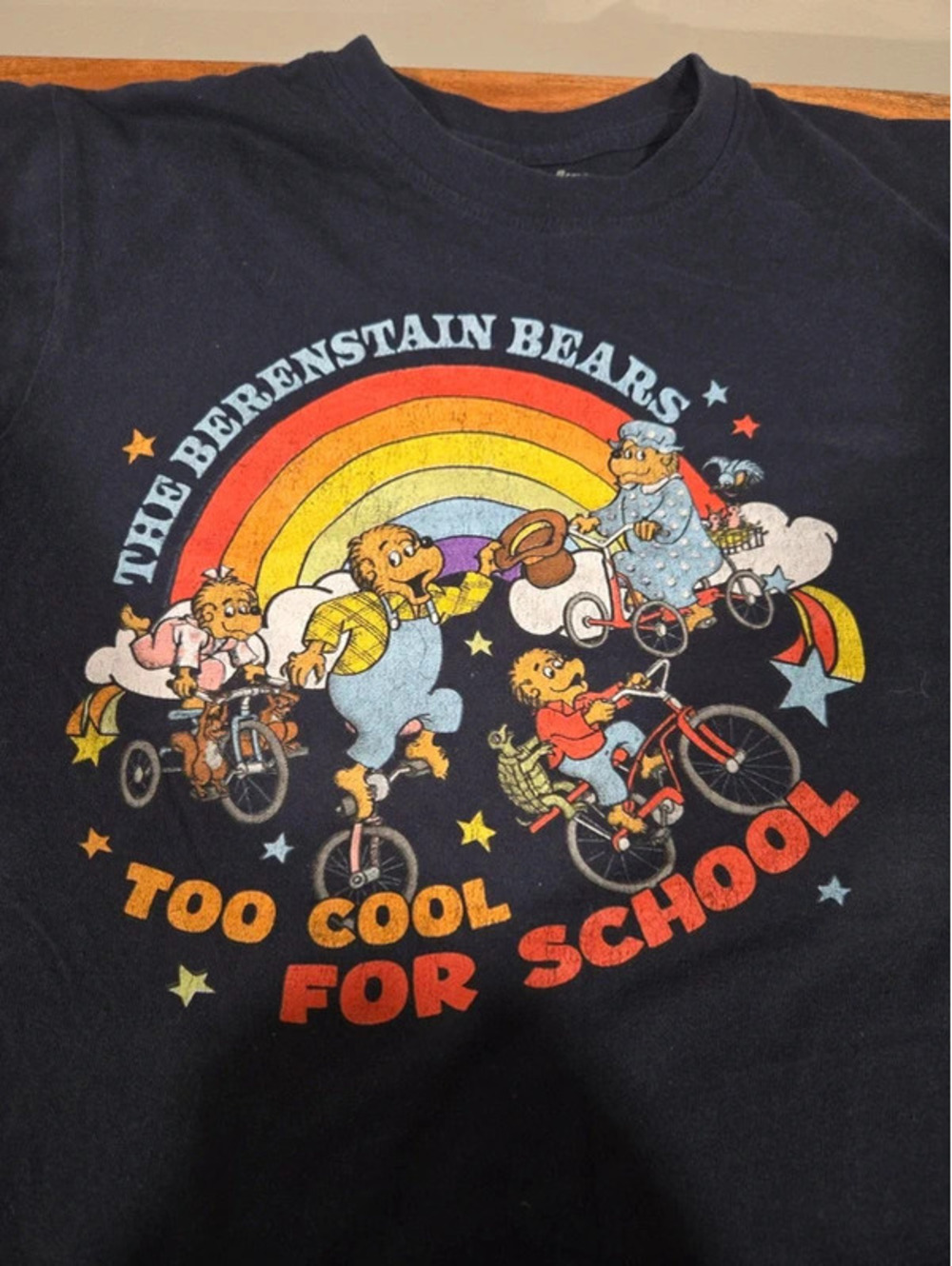 The Berenstain Bears Too Cool For School Graphic T-Shirt - Picture 2 of 3